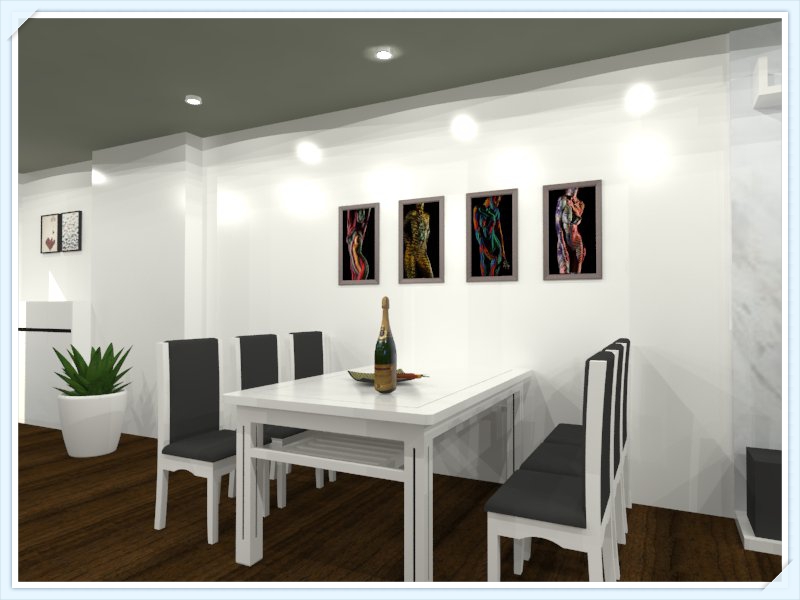 Nội thất căn hộ chung cư 2 