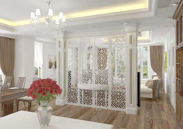 Thi Công Vách Ngăn Trang Trí Tại Hà Nội, Uy Tín, Chất Lượng 